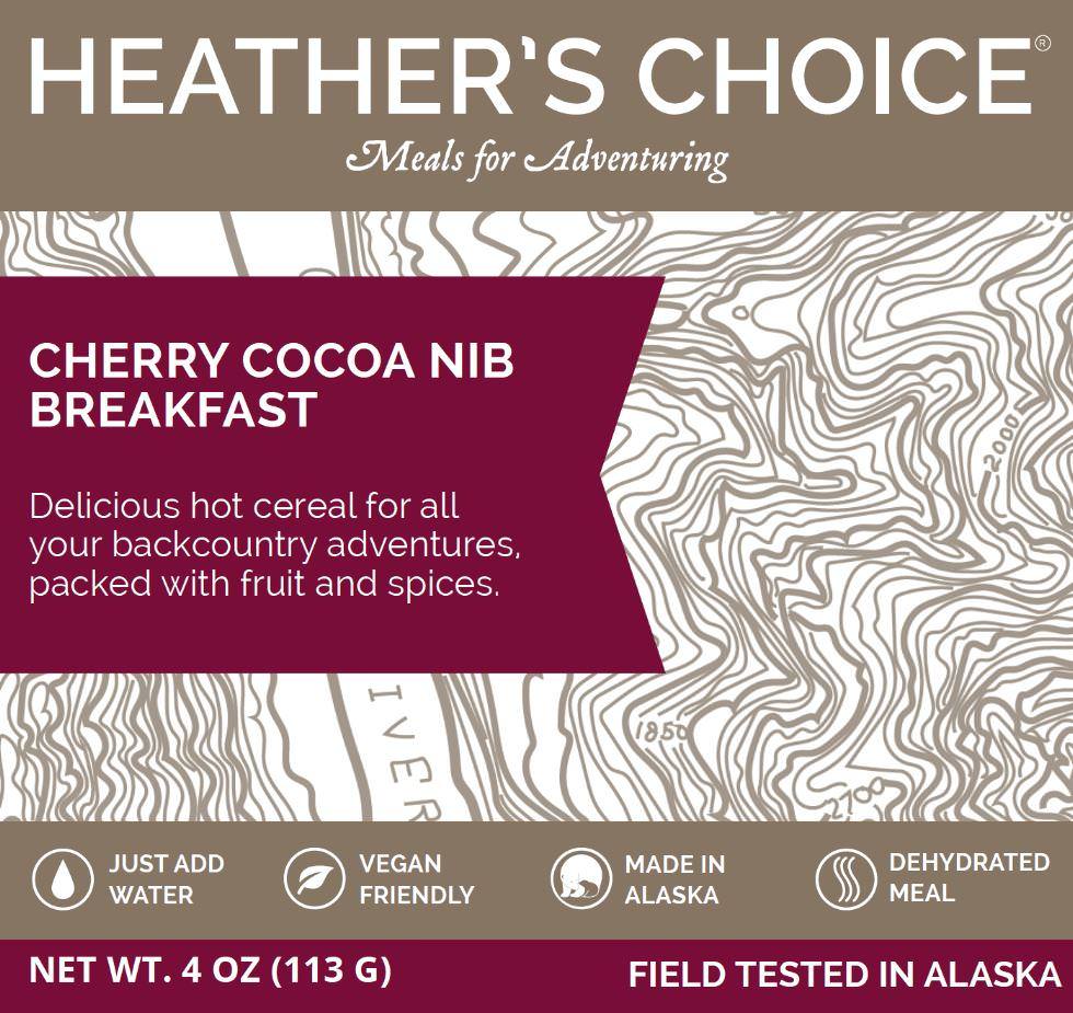 Hot Cereal Breakfast - Cherry Cocoa Nib - 1 Shot Gear