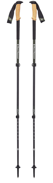 Alpine Carbon Cork Trekking Poles - Tundra - 1 Shot Gear