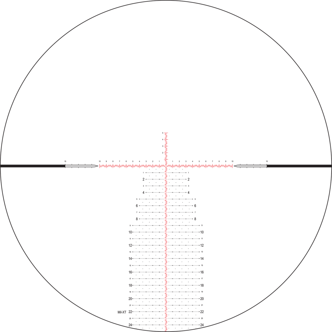 ATACR - 5-25X56mm F1 - ZeroStop™ - .1 Mil-Radian - DigIllum™ - PTL - Mil-XT™ - 1 Shot Gear