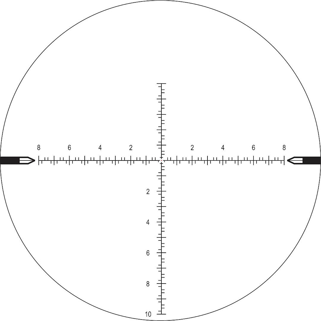 Nightforce Nightforce NX8 F2 - 2.5-20X50mm F2 - ZeroStop™ - .250 MOA - DigIllum™ - PTL - MOAR-CF2™ - 1 Shot Gear