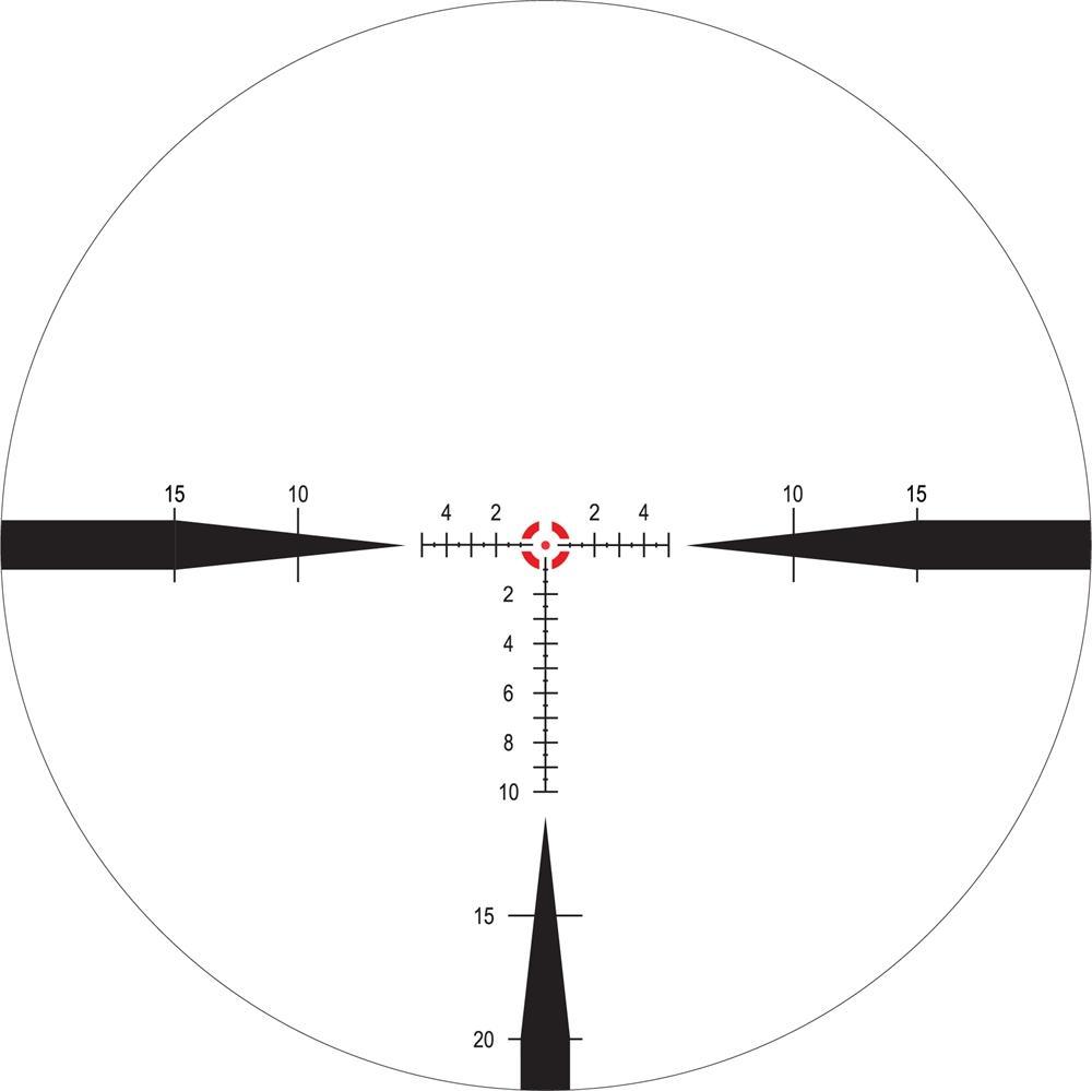 Nightforce NX8 1-8x24 F1 Zerostop .2 Mil-Radian PTL FC-MiL C598 - 1 Shot Gear