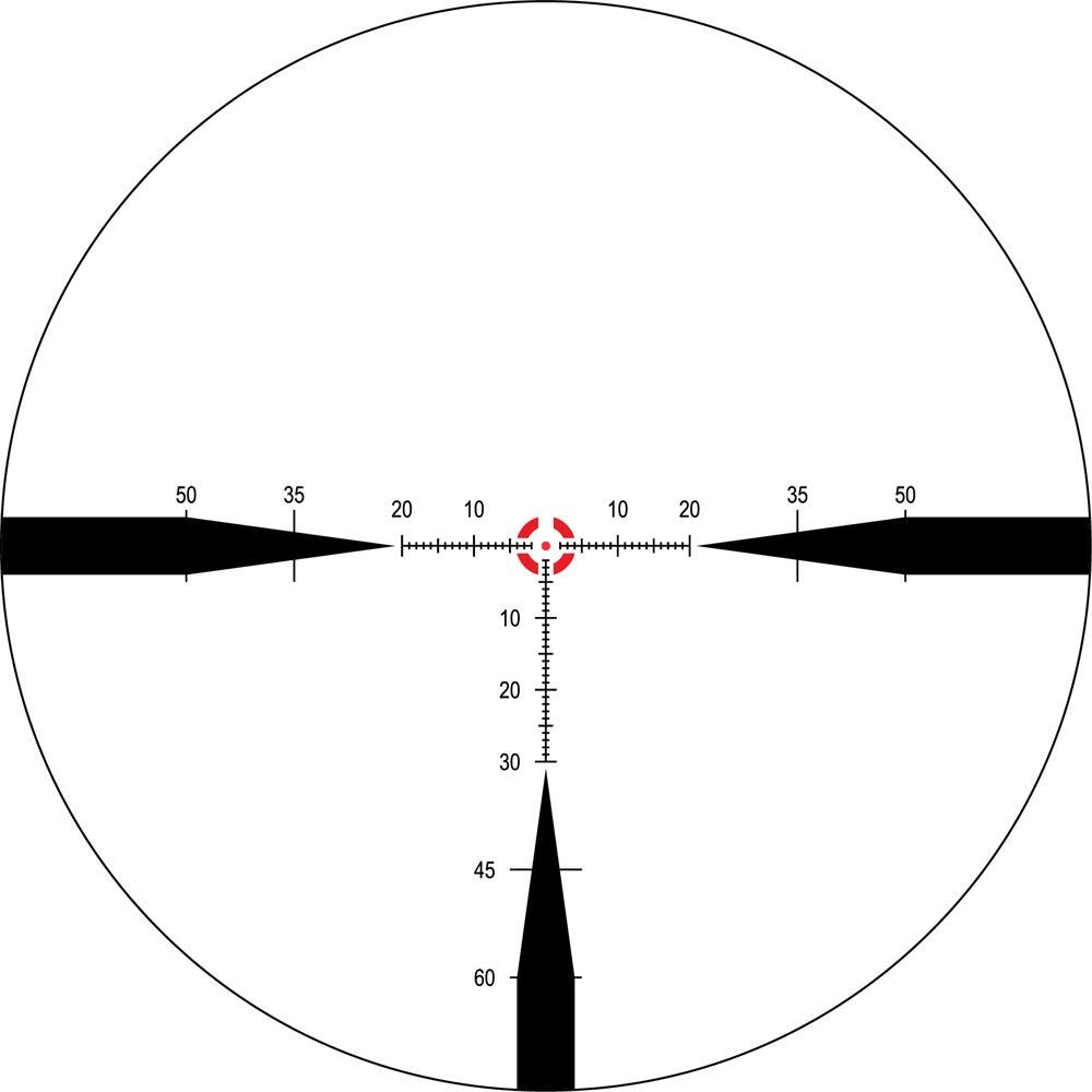 Nightforce NX8 1-8x24 F1 Zerostop .5 MOA PTL FC-MOA C600 - 1 Shot Gear