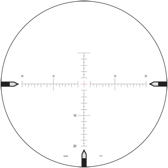 NXS 5.5-22x56 ZeroStop MOAR-T Riflescope C507 - 1 Shot Gear