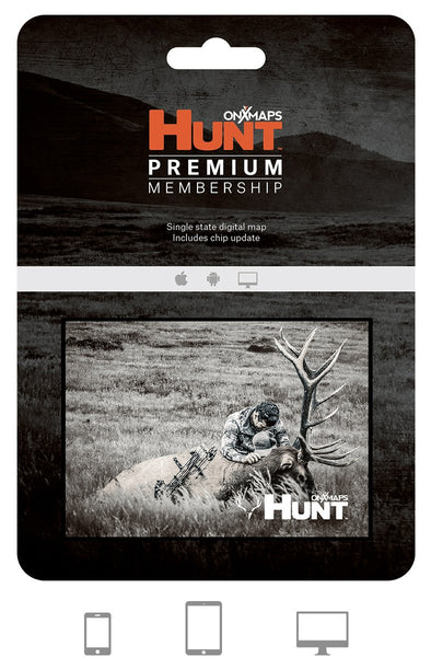 Premium Single State Digital Map Membership - 1 Shot Gear