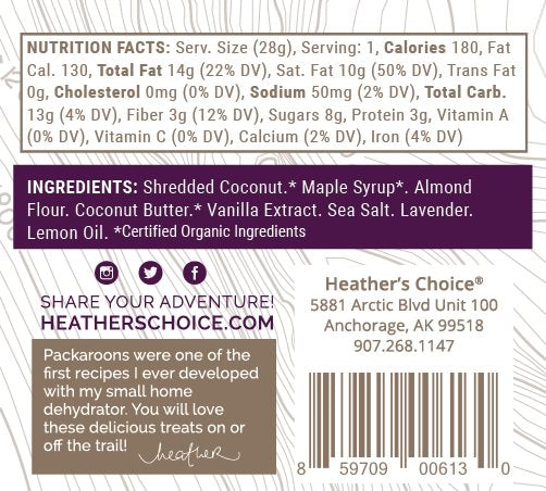 Packaroons - Lemon Lavender - 1 Shot Gear