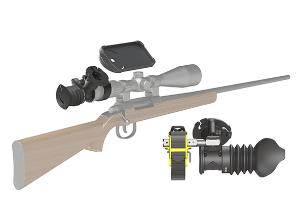 Scoped Vision Rifle Scope Adapter - 1 Shot Gear