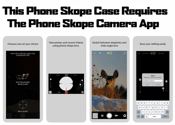 Phone Skope Case for iPhone X & Xs - 1 Shot Gear