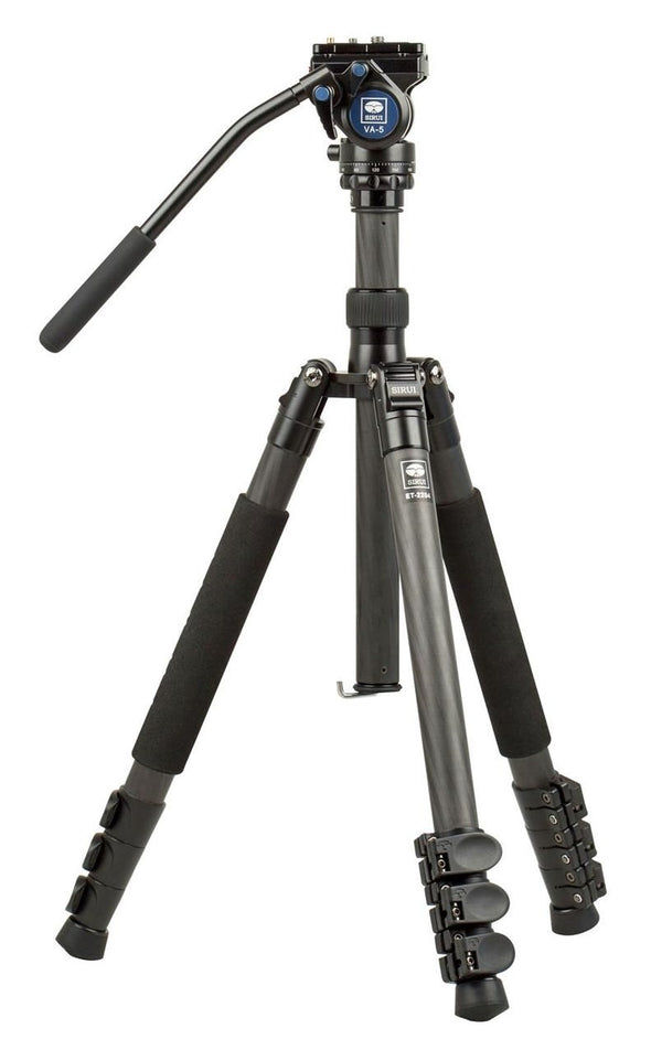 ET-2204 Carbon Fiber Tripod with VA-5 Ball Head - 1 Shot Gear